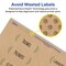 Avery Kraft Brown Rectangle Labels with Sure Feed, 1" x 2-5/8"